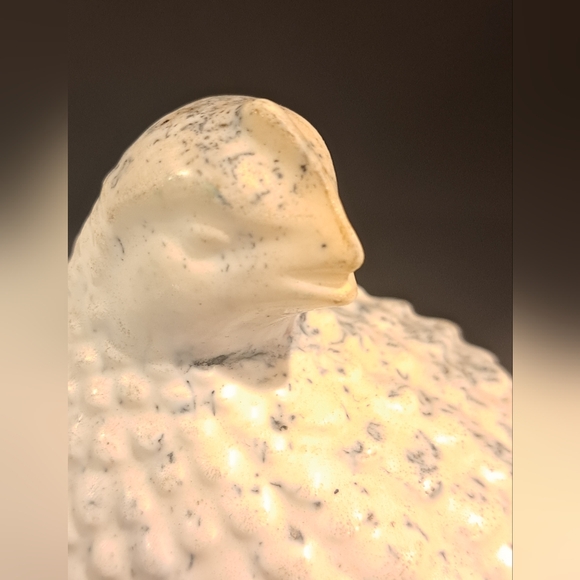 Vintage Homco Quail Family Birds White Figurines Set of Two - Picture 5 of 10